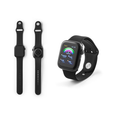 WILES. Smartwatch com ecrã 1.85, IPX4, 3 dias de autonomia e bracelete em Silicone